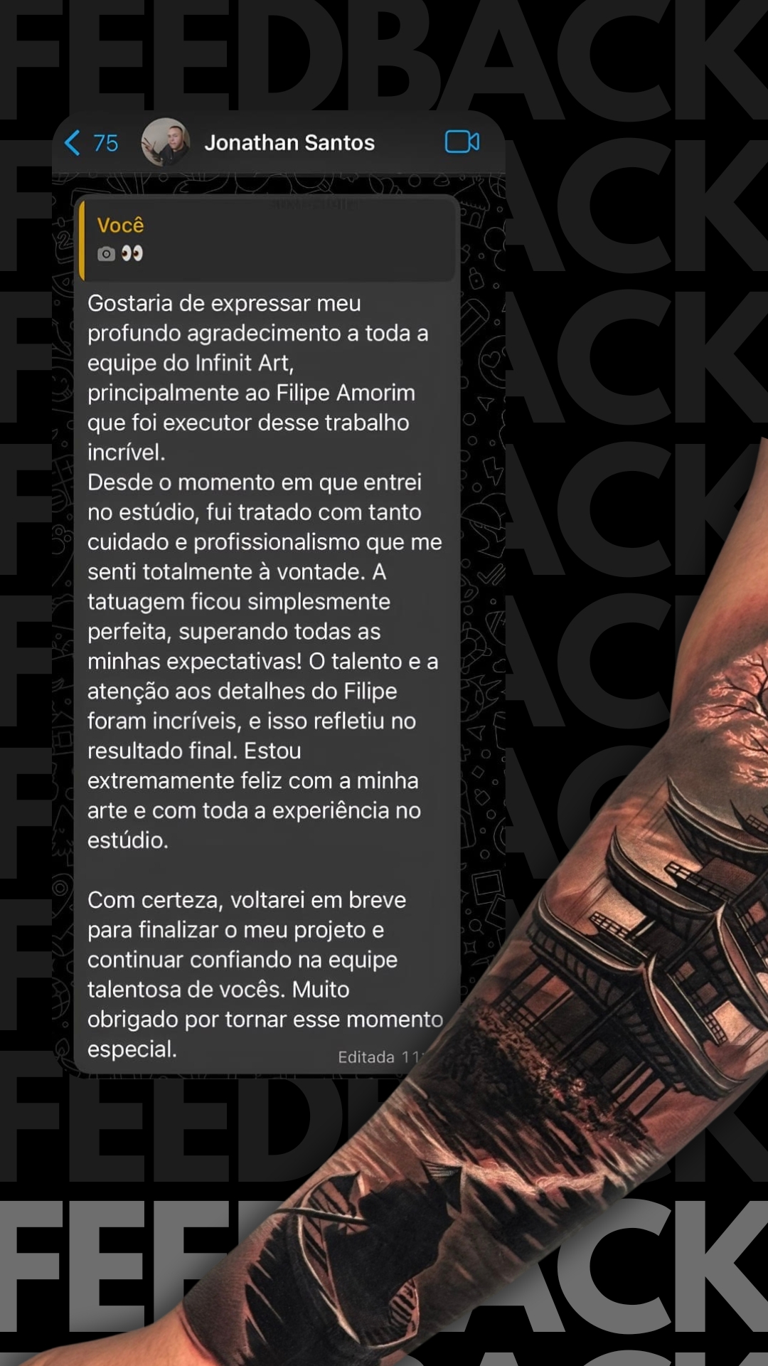 FeedBack Loja Dia Das Mães Story Do Instagram Rosa e Branco - 1